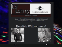 Tablet Screenshot of dj-lohmy.de